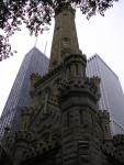 I like this one...Actual Watertower in foreground, Hancock and Watertower Place in the background