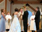 Exchanging vows!