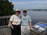 Anne and Hildy at Ding Darling Wildlife Refuge