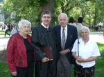 Tom and grandparents, Mary Ann and Peter Ancona, Betty Fidler