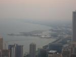 Looking South towards U of C from the Hancock tower...can't really see much on a day like this