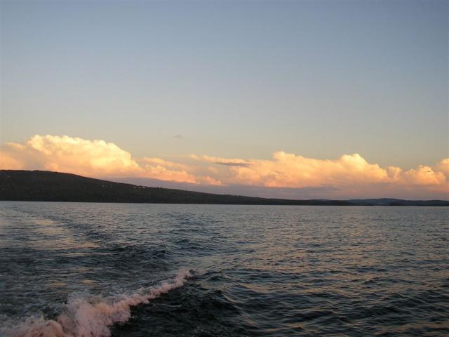 Clouds over Blair Hill and Moosehead