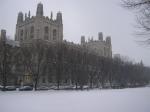 Harper Library from the Midway