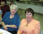 Nona and Aunt Judy enjoy the festivities