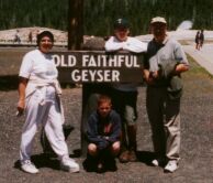 At Old Faithful